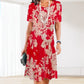 【S-4XL】👗Damska sukienka plisowana w kolorowe bloki