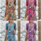 【S-3XL】💮Oddychająca sukienka z nadrukiem w stylu vintage 3.57