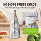 ✨Torba wielokrotnego użytku z podszewką z folii aluminiowej