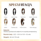 Top Layered Bangs Hairpiece dla kobiet z przerzedzonymi włosami
