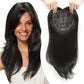 Top Layered Bangs Hairpiece dla kobiet z przerzedzonymi włosami
