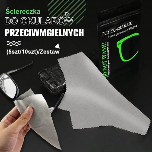 Ściereczka do okularów przeciwmgielnych