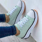 💝Sneakersy damskie na wysokim obcasie