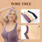 💟 Oddychający biustonosz damski Plus Size zapinany z przodu