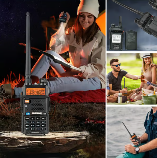 🔥Gorąca wyprzedaż 50% taniej📡 UV-5R Radio dalekiego zasięgu Walkie Talkie