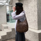 👜Kobieca Torba Na Ramię Z Miękkiej Skóry Retro O Dużej Pojemności