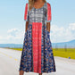 🌸Damska elegancka sukienka z nadrukiem w stylu boho