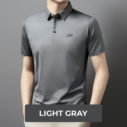 🔥Gigher Quality🔥Summer Short Sleeve Business Lapel Shirt for Men