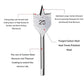 6pcs Versatile Wood Spade Drill Bit Set