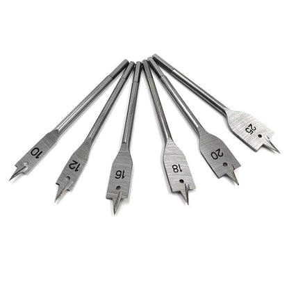 6pcs Versatile Wood Spade Drill Bit Set