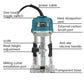 🛠️electric trim router handles edging