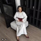 Women’s Elegant Cozy Sweater and Flared Skirt Set