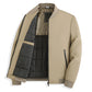 🎊Christmas sale🎊 Fashionable Men's Winter Warm Jacket with Zipper Pockets
