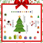 🎅Wyprzedaż świąteczna 49% OFF 🎄 Świąteczne naklejki magnetyczne z kreskówkami 3D