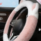 Universal Non-slip Soft Cute Cat Ears Plush Steering Wheel Cover-🎁Early Christmas sale - 49% off🎅