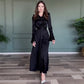 👗Elegancka damska sukienka maxi z paskiem w talii