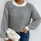 【S-XL】💞Damski sweter z dzianiny w prążki