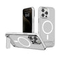 Magnetyczne etui na telefon z niewidoczną podpórką w metalowym wykończeniu dla iPhone'a serii 16-13