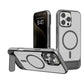 Magnetyczne etui na telefon z niewidoczną podpórką w metalowym wykończeniu dla iPhone'a serii 16-13