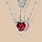 ”❤️‍🔥Love and⚔️ Sword“ Vintage Matching Heart and Sword Necklace Set