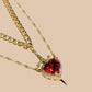 ”❤️‍🔥Love and⚔️ Sword“ Vintage Matching Heart and Sword Necklace Set