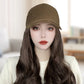 【✨Szybka zmiana fryzury】🧢Czapka z daszkiem z przedłużanymi włosami dla kobiet