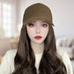 【✨Szybka zmiana fryzury】🧢Czapka z daszkiem z przedłużanymi włosami dla kobiet