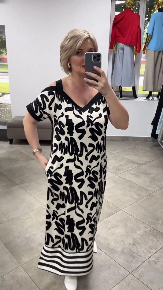 👗2025 Noi rochii de vară - fără bretele V-Neck Moda rochii respirabil