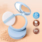 Matte powder compact