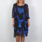 Sukienka Plus Size Ruffle Casual Dress