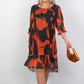 Sukienka Plus Size Ruffle Casual Dress