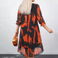 Sukienka Plus Size Ruffle Casual Dress