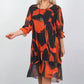 Sukienka Plus Size Ruffle Casual Dress