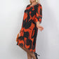 Sukienka Plus Size Ruffle Casual Dress