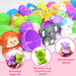 🔥24 szt. jaj wielkanocnych z wypełnieniem, wolno rosnące Squishy Toys 3.21