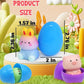 🔥24 szt. jaj wielkanocnych z wypełnieniem, wolno rosnące Squishy Toys 3.21