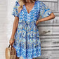 Boho V-Neck Vacation Dress