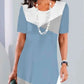 【S-4XL】👗Damska sukienka plisowana w kolorowe bloki