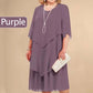 🌺 Warstwowa sukienka midi plus size
