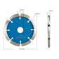 V-Shape Thickened Diamond Cutting Blade