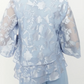 💝Elegancki damski szyfonowy warstwowy top i spodnie z szerokimi nogawkami