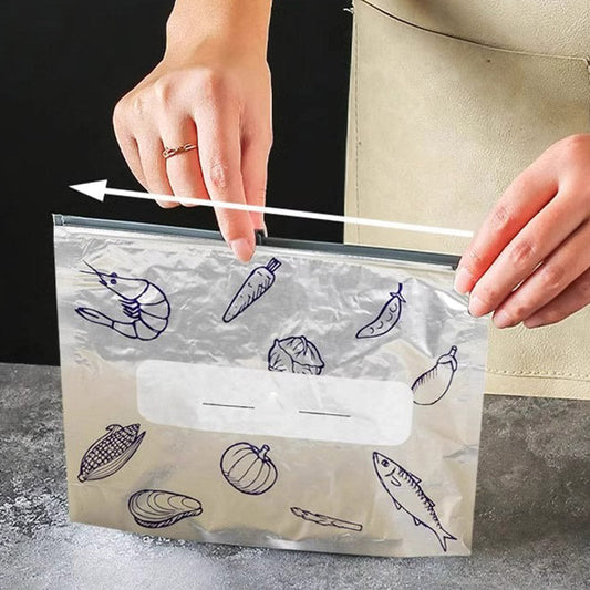 ✨Torba wielokrotnego użytku z podszewką z folii aluminiowej