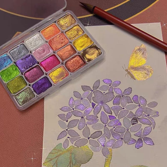 🎨Zestaw 20 kolorów akwareli