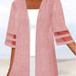 Women's Casual Jacket Causal Patchwork Solid Color Simple Loose Fit Outerwear