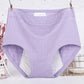 🎁Buy 1 Free 3⏳High-waisted Plus Size Cotton Antibacterial Anti-Leakage Physiological Underwear