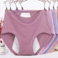 🎁Buy 1 Free 3⏳High-waisted Plus Size Cotton Antibacterial Anti-Leakage Physiological Underwear