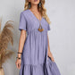 👚💃Loose casual tie waist flowy dress-Buy 2 Free Shipping
