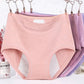 🎁Buy 1 Free 3⏳High-waisted Plus Size Cotton Antibacterial Anti-Leakage Physiological Underwear