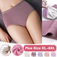 Bawełniana, antybakteryjna, szczelna bielizna fizjologiczna Plus Size