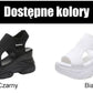 Sandały damskie z grubą podeszwą